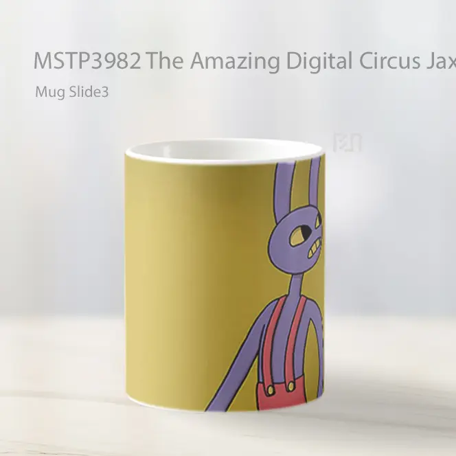 The Amazing Digital Circus Jax Yellow Mug Gelas Keramik MSTP3982 - All-side / Desain