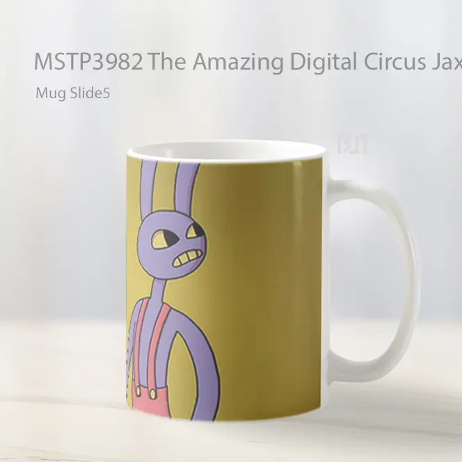 The Amazing Digital Circus Jax Yellow Mug Gelas Keramik MSTP3982 - All-side / Desain