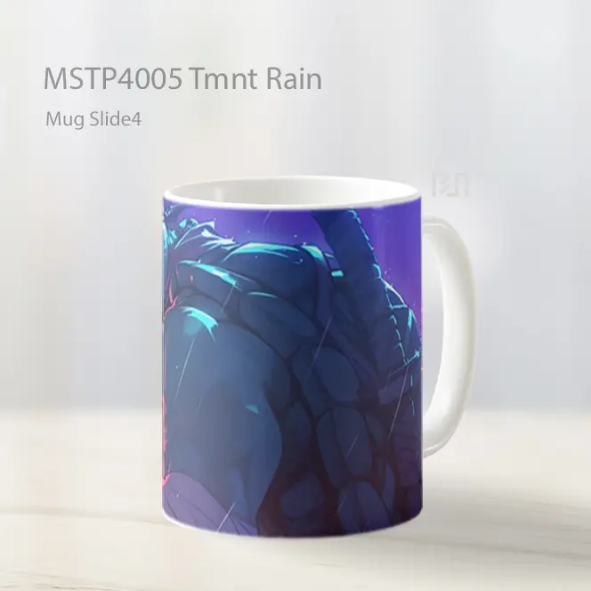 Tmnt Rain Mug Gelas Keramik MSTP4005