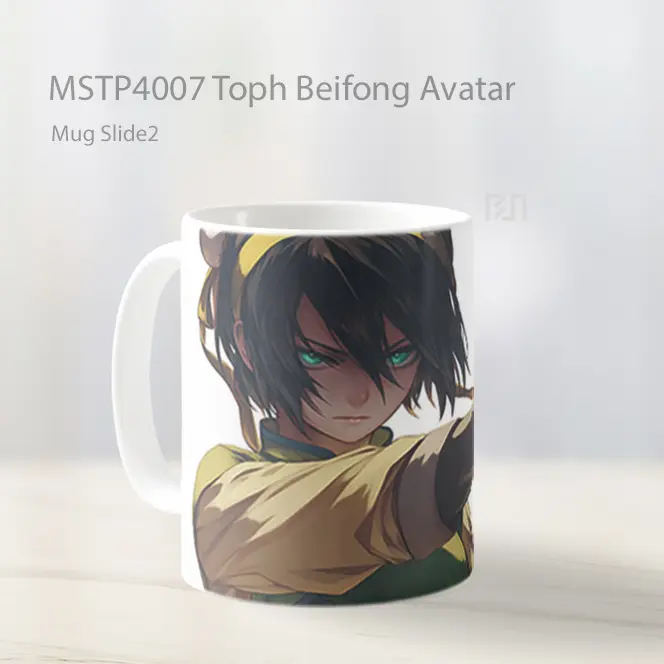Toph Beifong Avatar Mug Gelas Keramik MSTP4007 - All-side / Desain