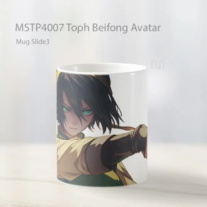 Toph Beifong Avatar Mug Gelas Keramik MSTP4007 - All-side / Desain