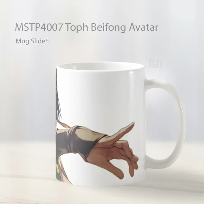 Toph Beifong Avatar Mug Gelas Keramik MSTP4007 - All-side / Desain