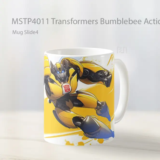 Transformers Bumblebee Action Mug Gelas Keramik MSTP4011