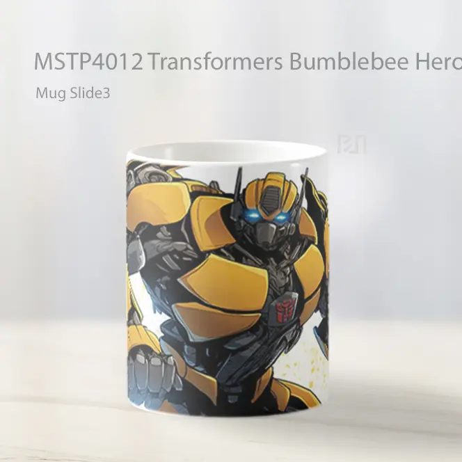 Transformers Bumblebee Hero Mug Gelas Keramik MSTP4012 - All-side / Desain