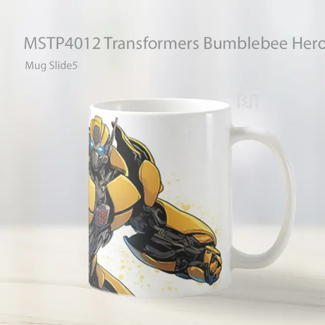 Transformers Bumblebee Hero Mug Gelas Keramik MSTP4012 - All-side / Desain