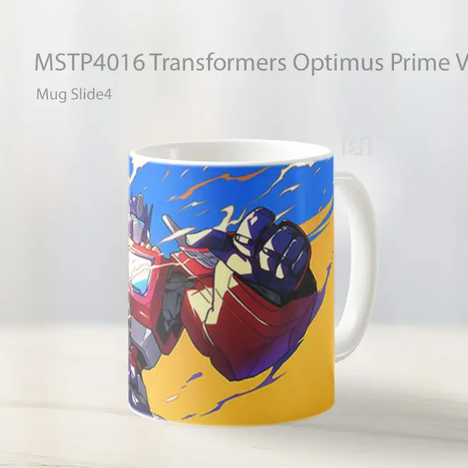 Transformers Optimus Prime Vibrant Energy Mug Gelas Keramik MSTP4016