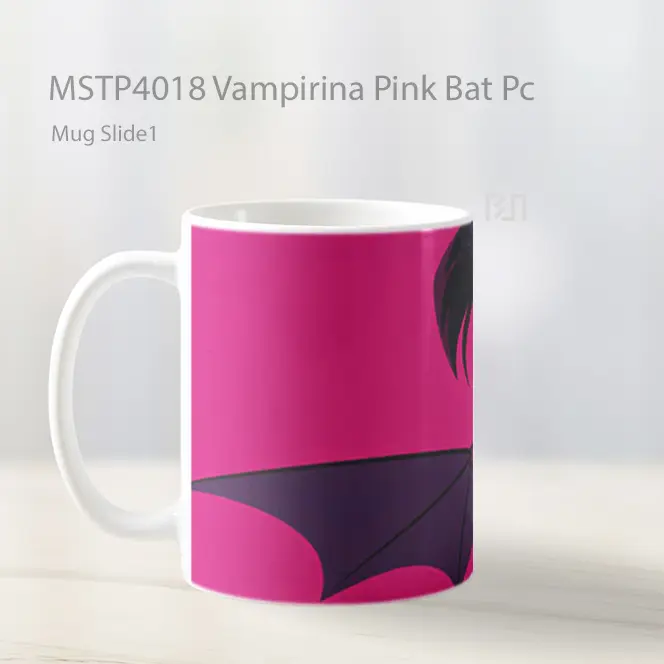 Vampirina Pink Bat Pc Mug Gelas Keramik MSTP4018 - All-side / Desain