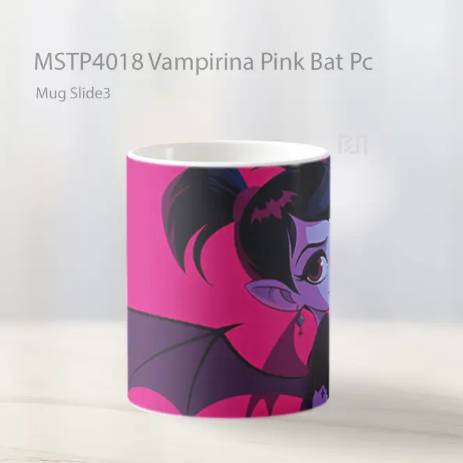 Vampirina Pink Bat Pc Mug Gelas Keramik MSTP4018 - All-side / Desain