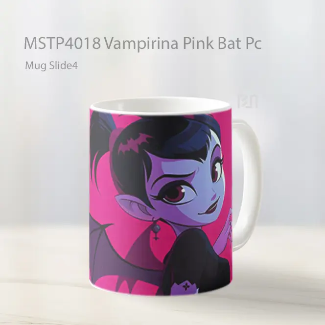 Vampirina Pink Bat Pc Mug Gelas Keramik MSTP4018