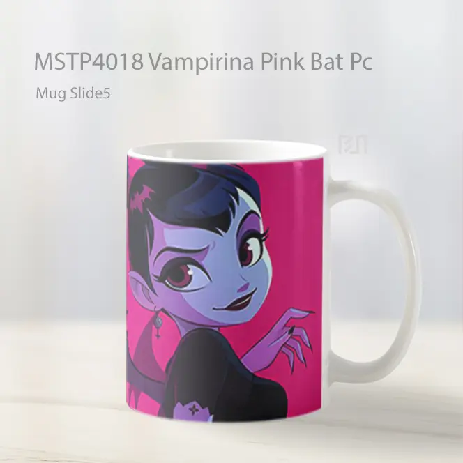 Vampirina Pink Bat Pc Mug Gelas Keramik MSTP4018 - All-side / Desain