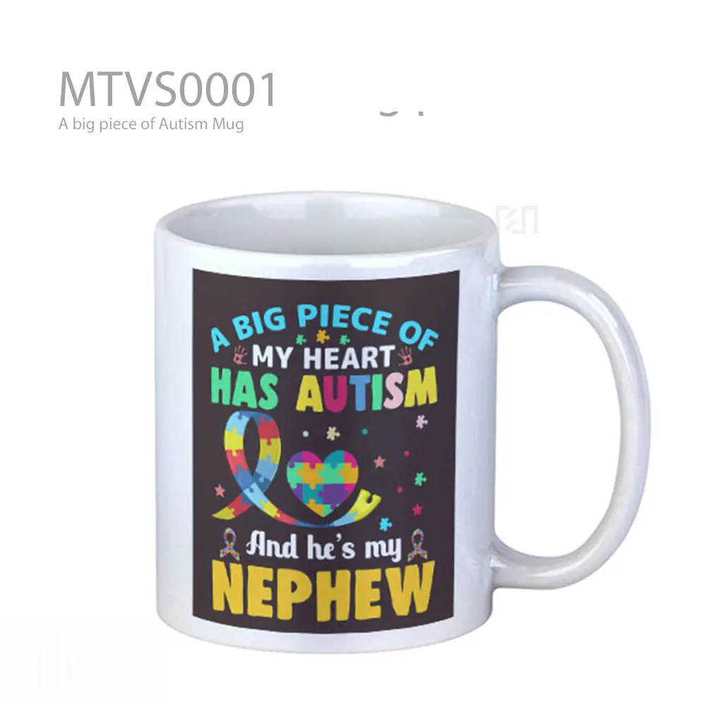 A big piece of Autism Mug