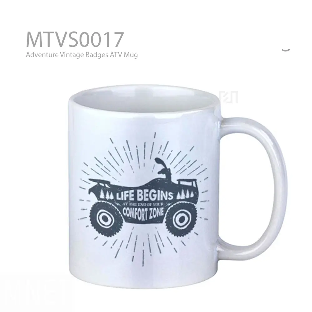 Adventure Vintage Badges ATV Mug
