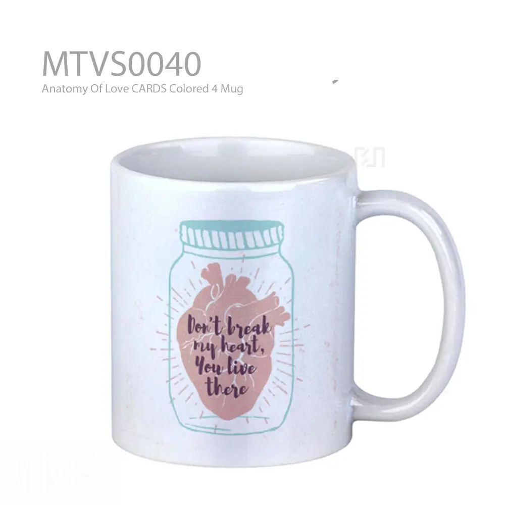 Anatomy Of Love CARDS Colored 4 Mug