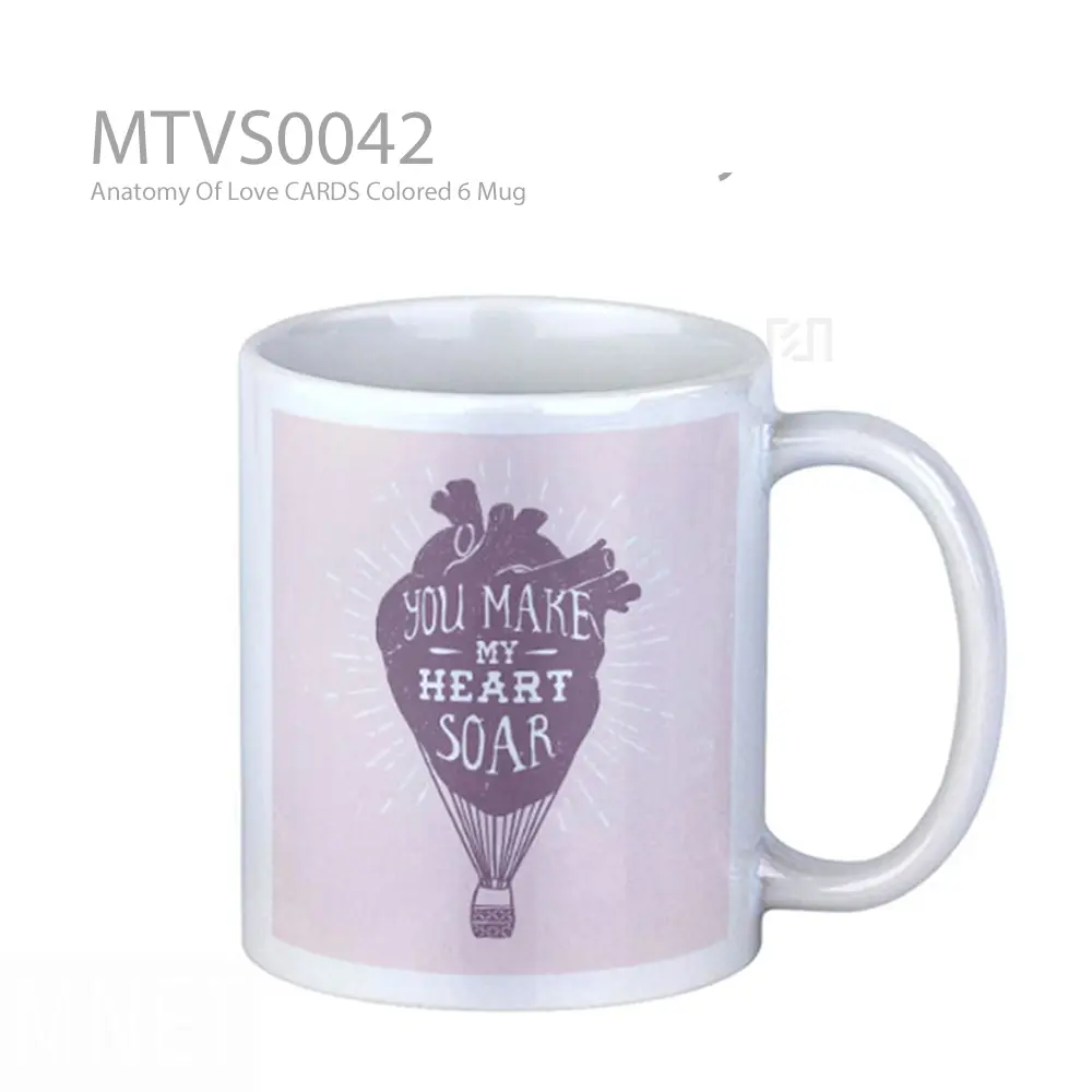 Anatomy Of Love CARDS Colored 6 Mug