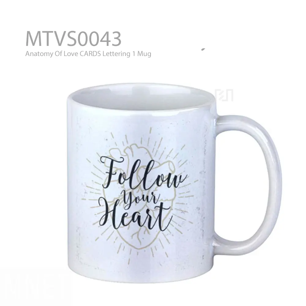 Anatomy Of Love CARDS Lettering 1 Mug