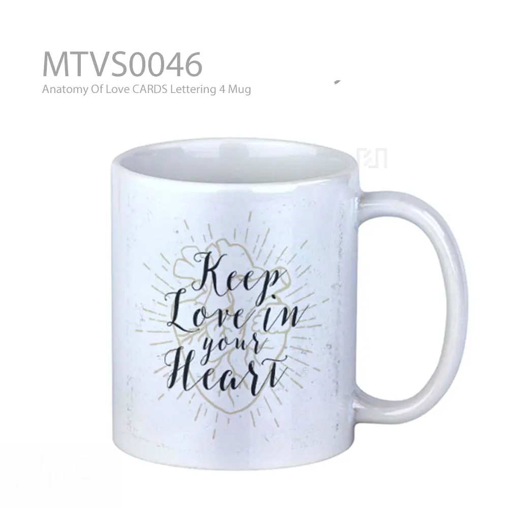 Anatomy Of Love CARDS Lettering 4 Mug