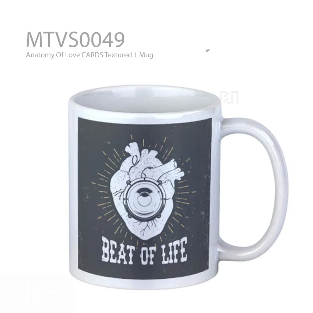 Anatomy Of Love CARDS Textured 1 Mug