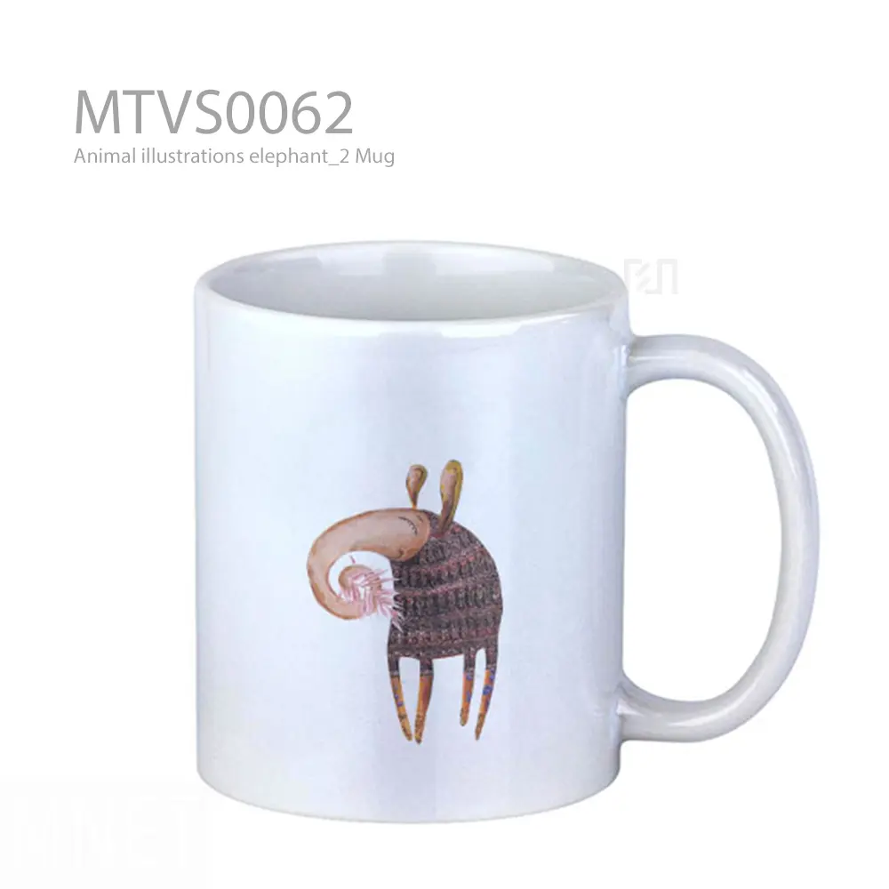 Animal illustrations elephant_2 Mug