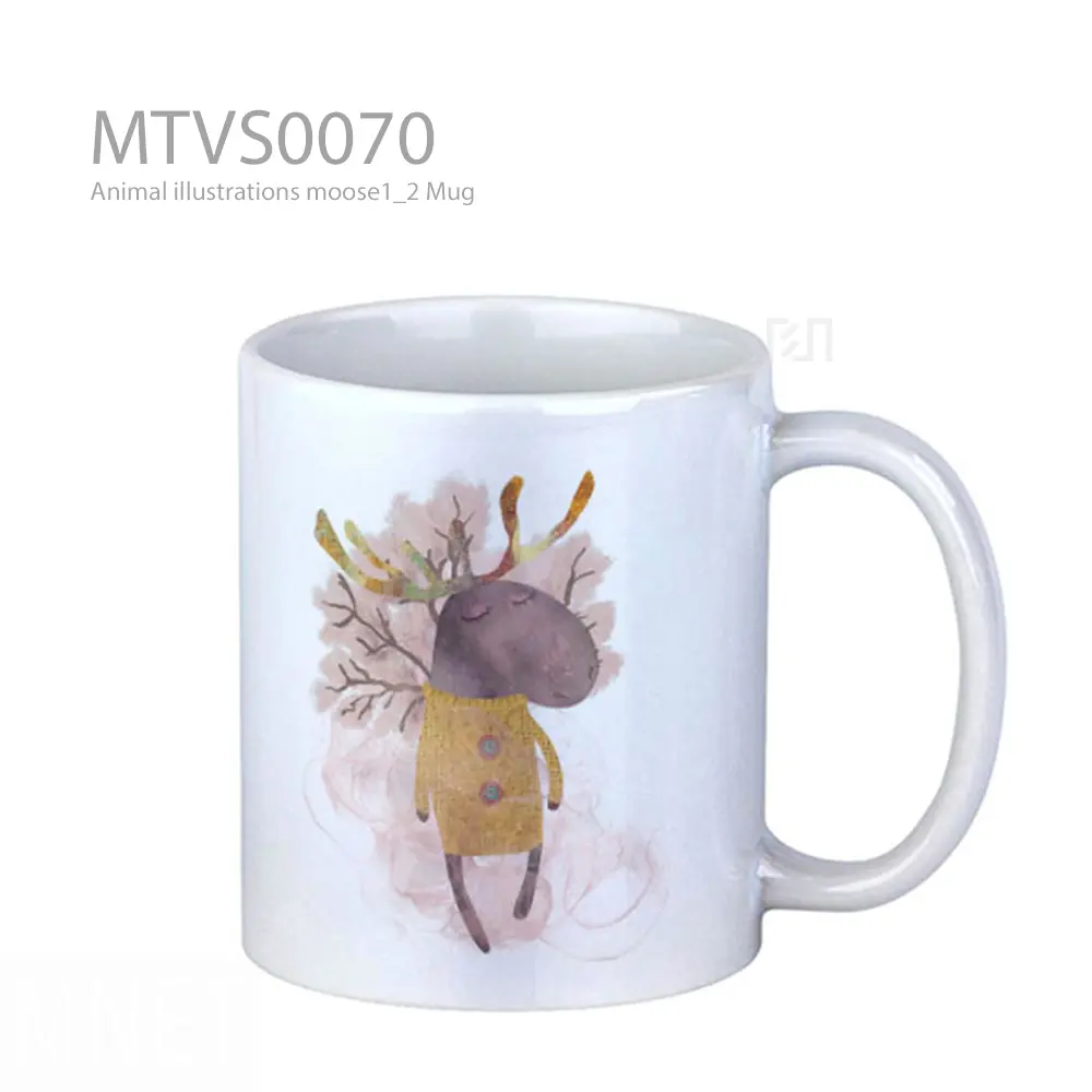 Animal illustrations moose1_2 Mug
