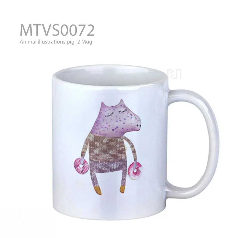 Animal illustrations pig_2 Mug