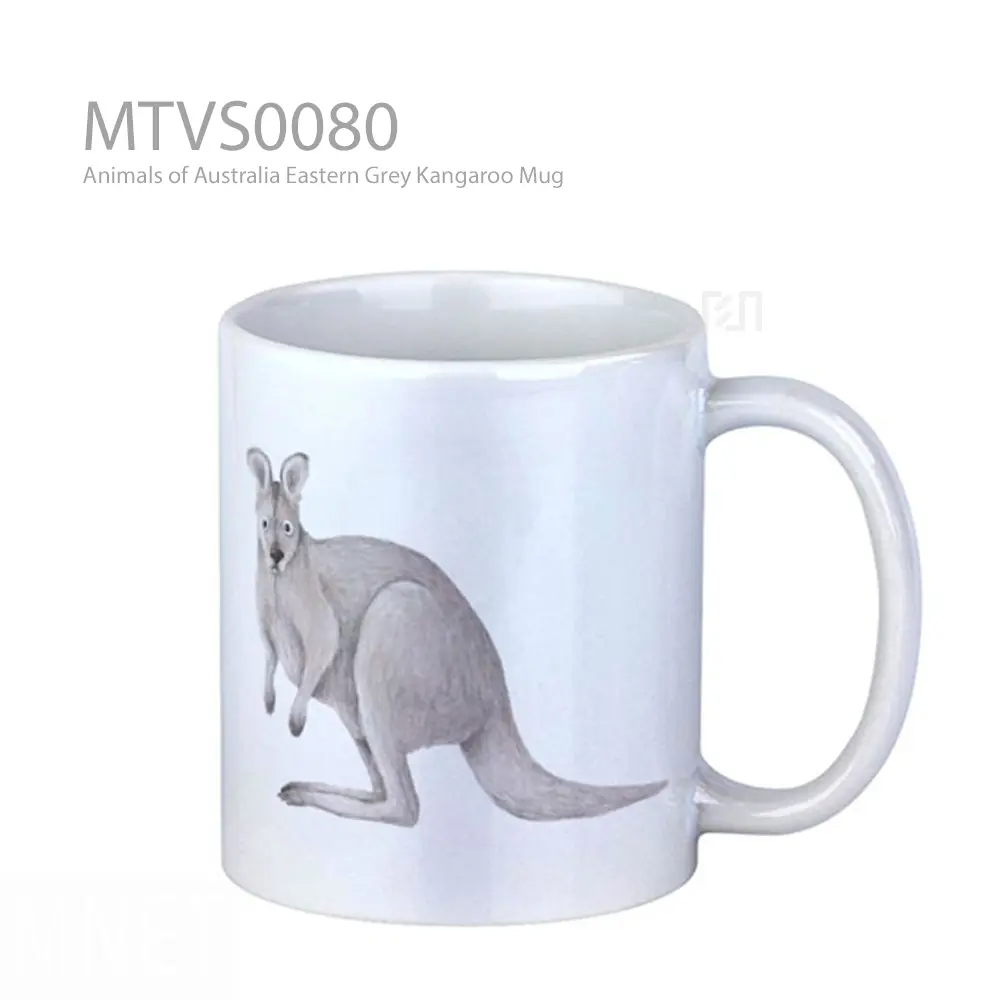 Animals of Australia Eastern Grey Kangaroo Mug
