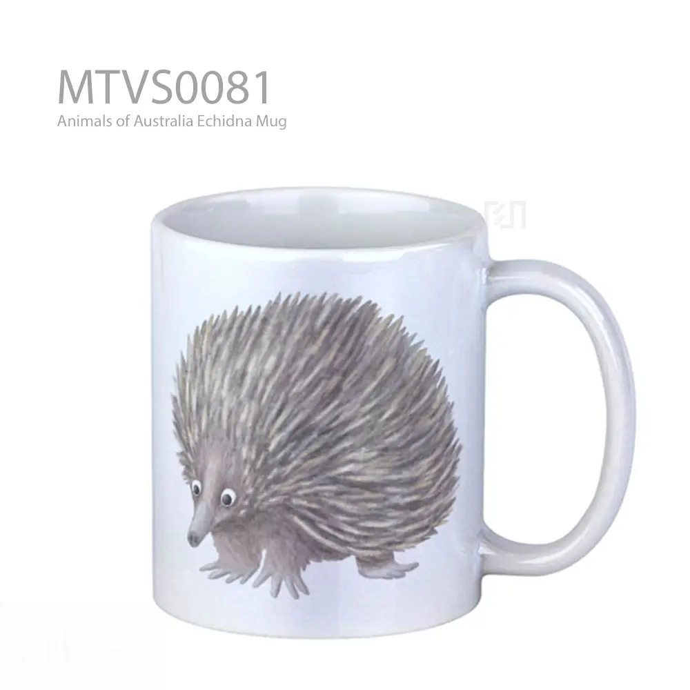 Animals of Australia Echidna Mug