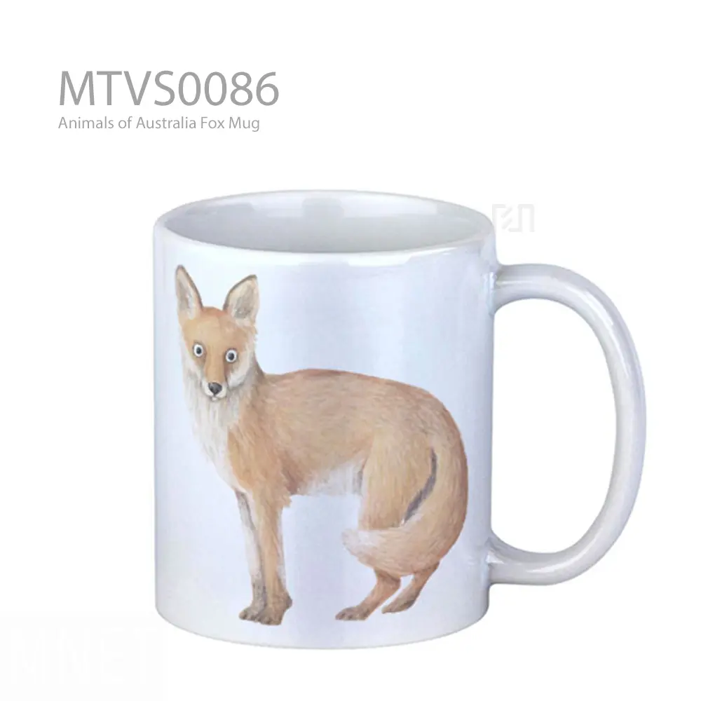 Animals of Australia Fox Mug