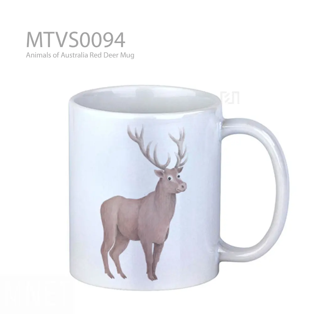 Animals of Australia Red Deer Mug