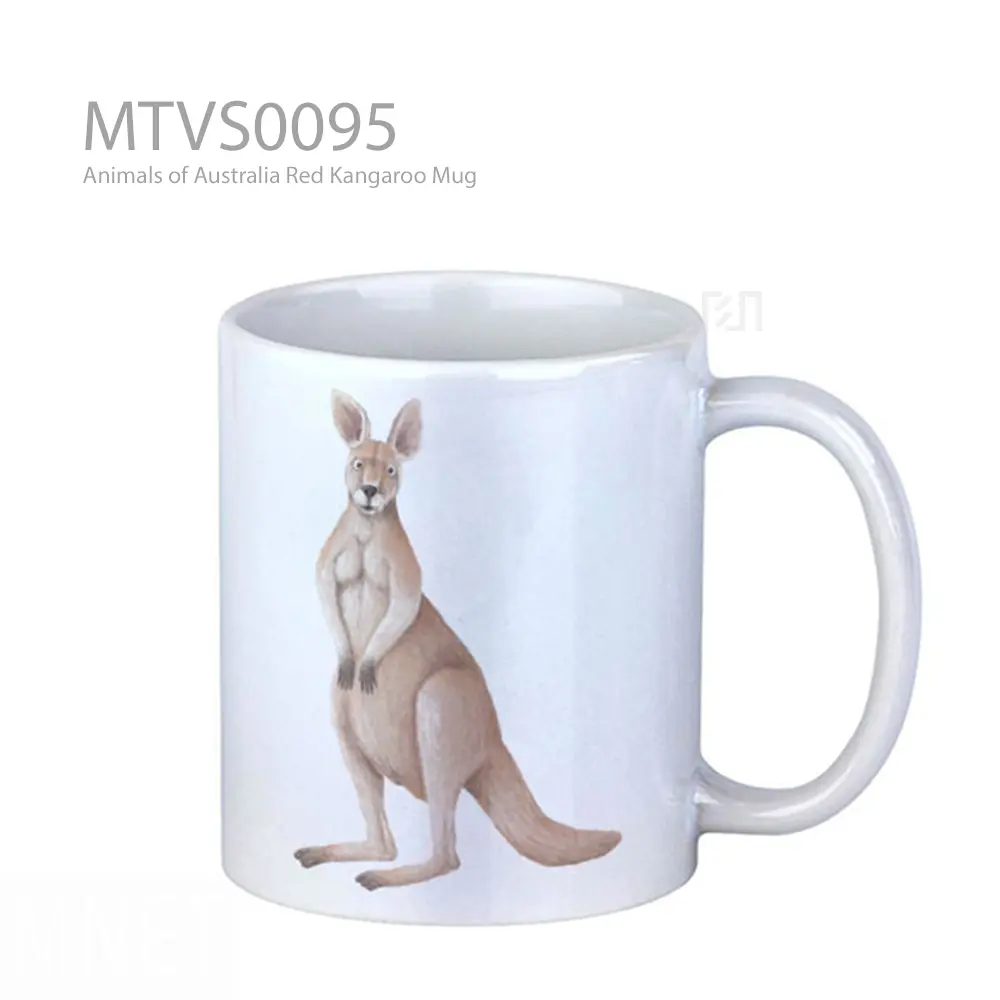Animals of Australia Red Kangaroo Mug