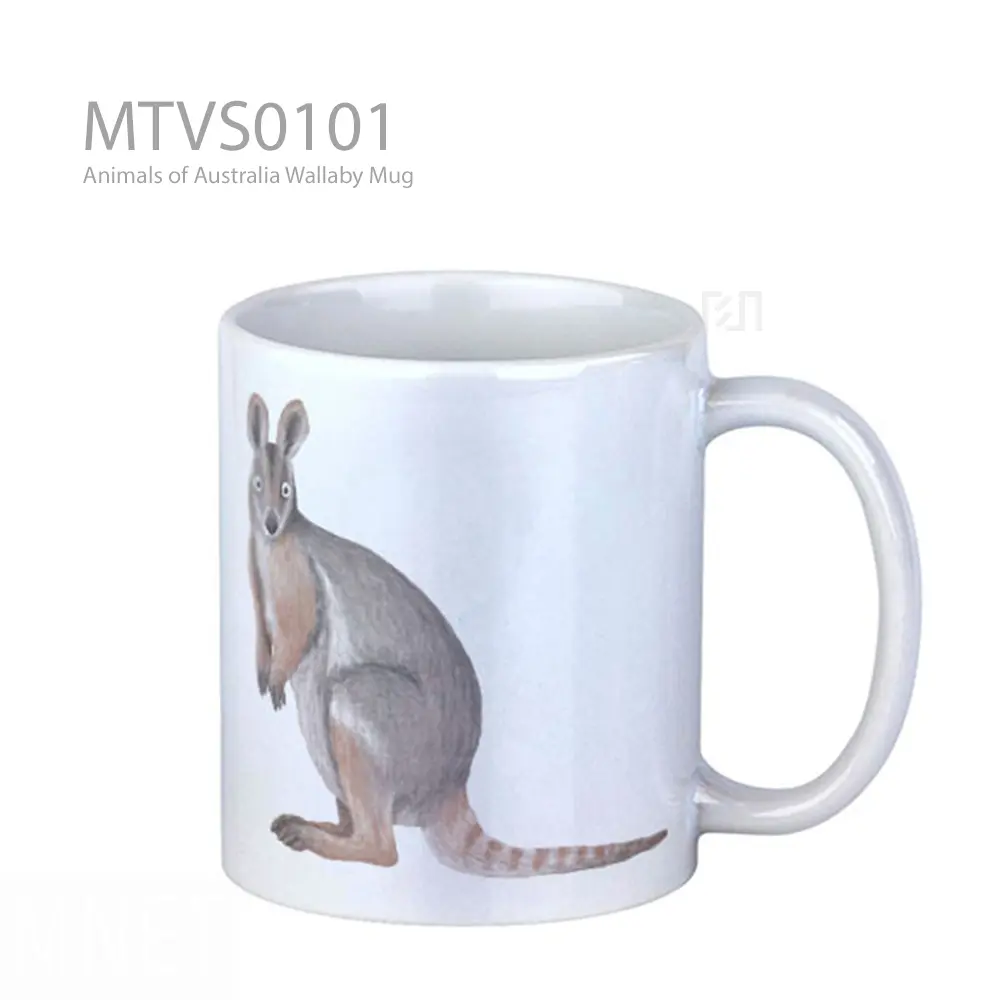 Animals of Australia Wallaby Mug