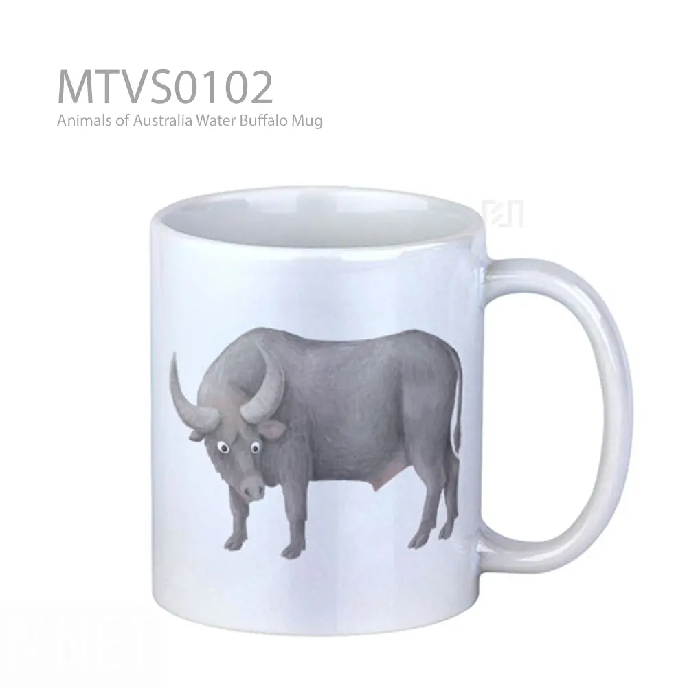 Animals of Australia Water Buffalo Mug