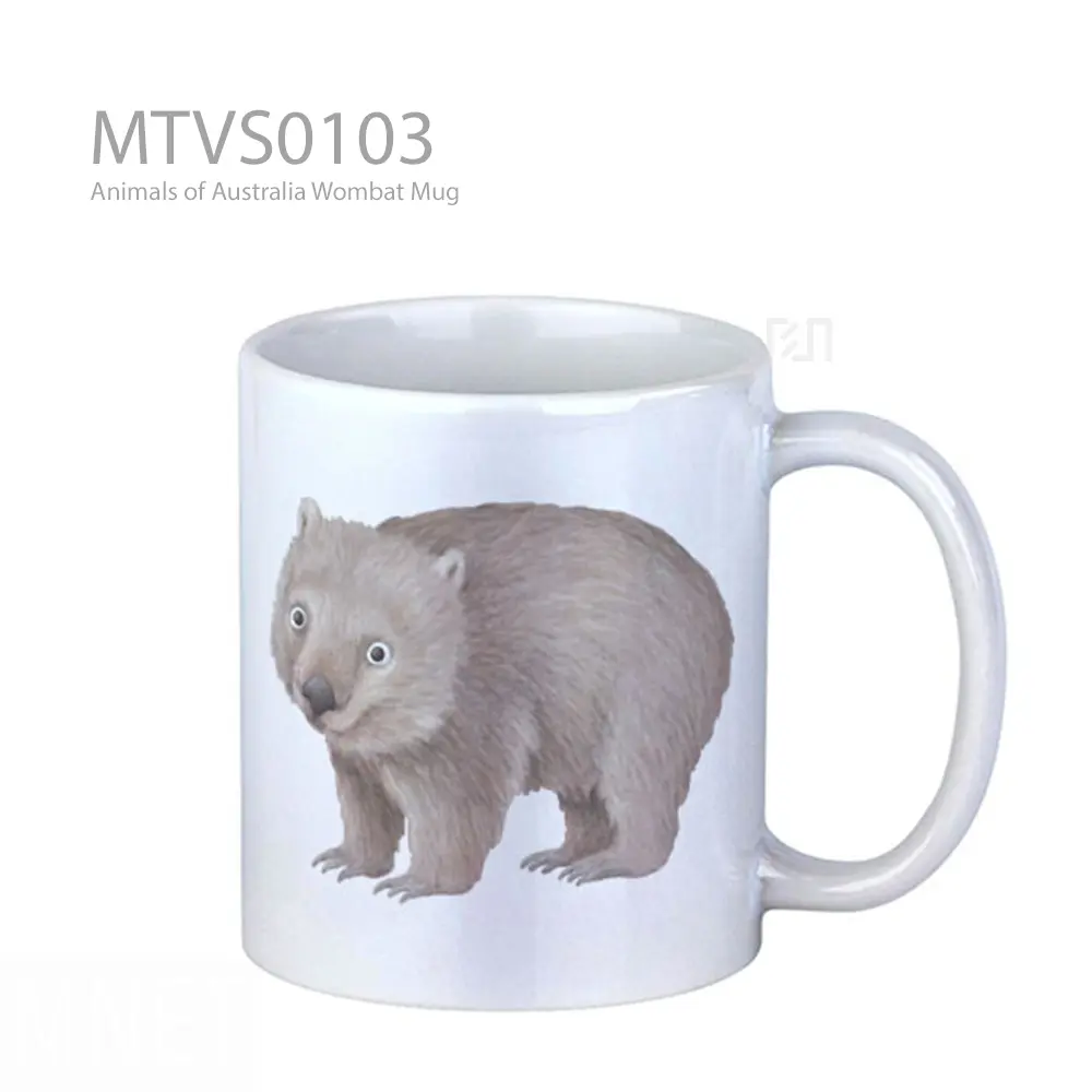 Animals of Australia Wombat Mug