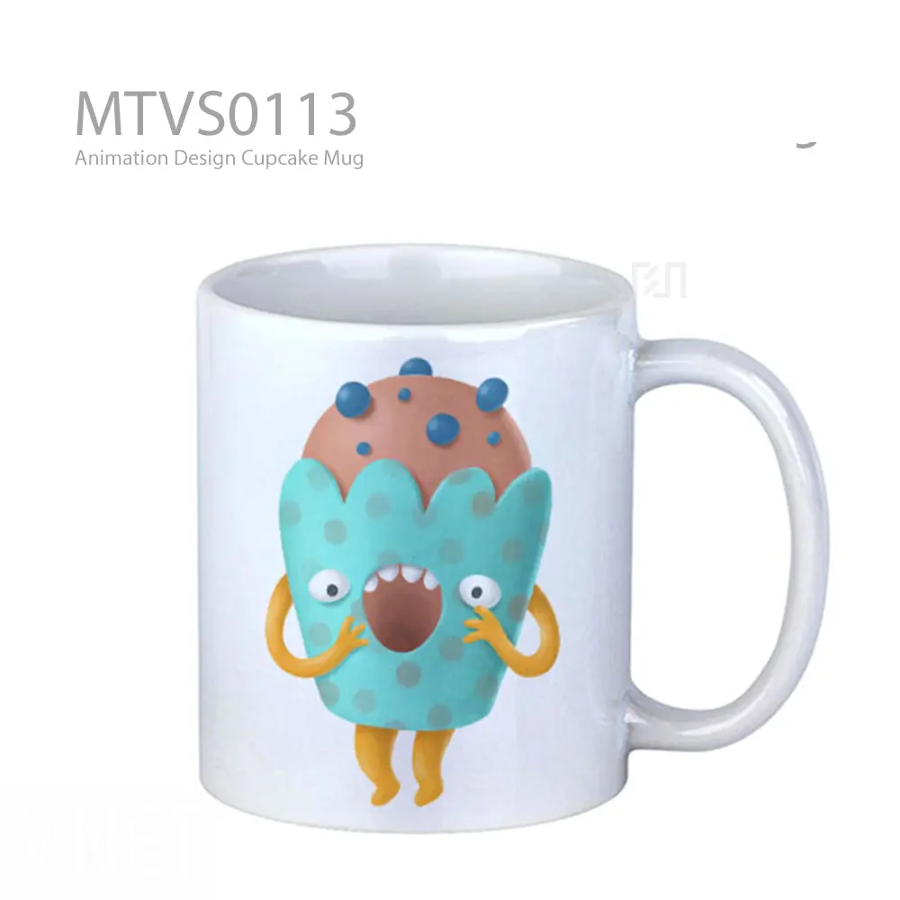 Animation Design Cupcake Mug
