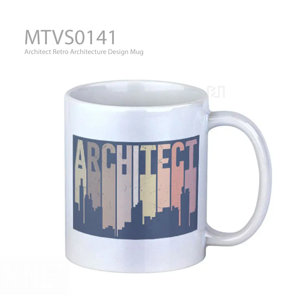 Architect Retro Architecture Design Mug