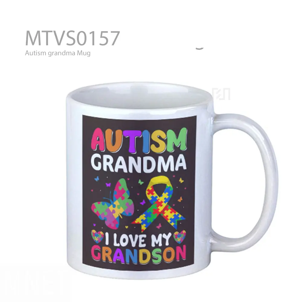 Autism grandma Mug