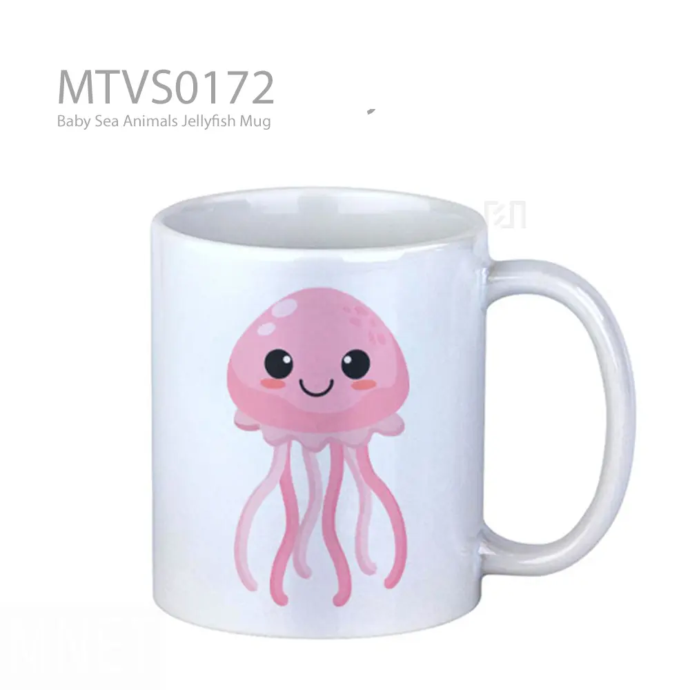 Baby Sea Animals Jellyfish Mug