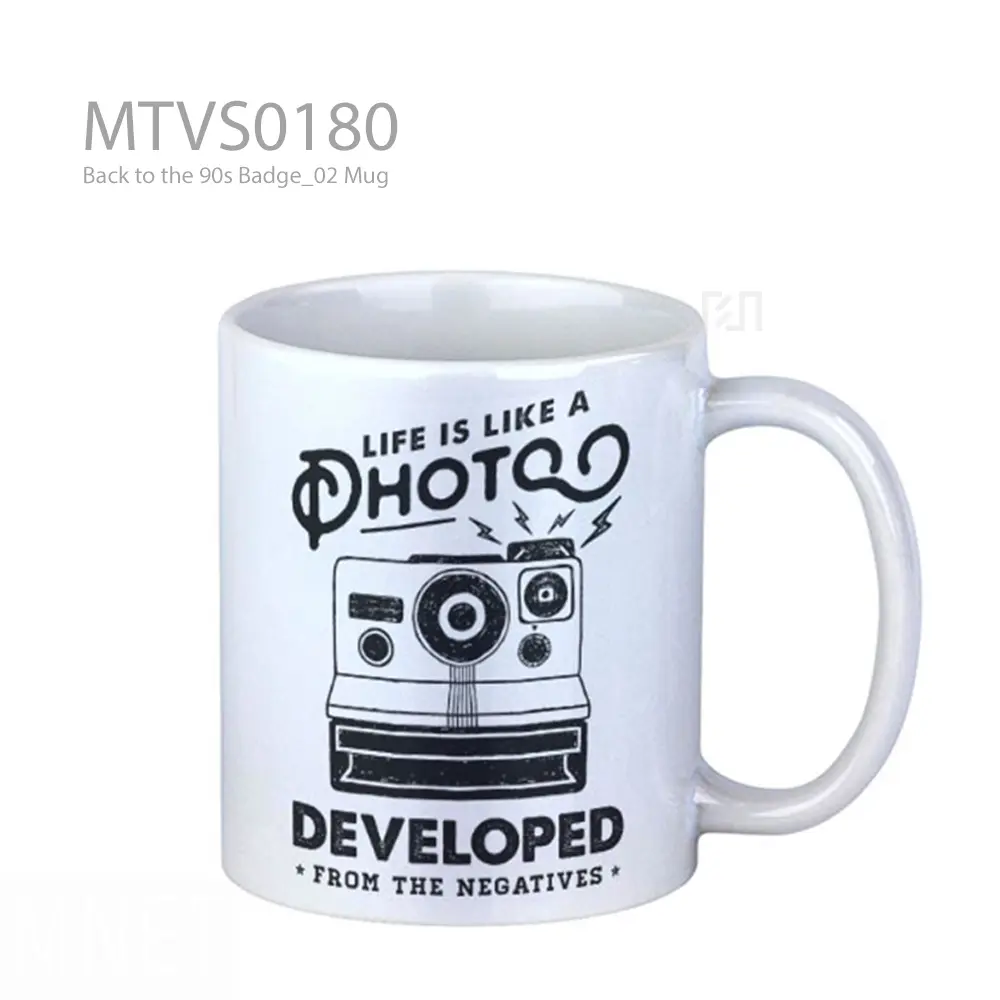 Back to the 90s Badge_02 Mug