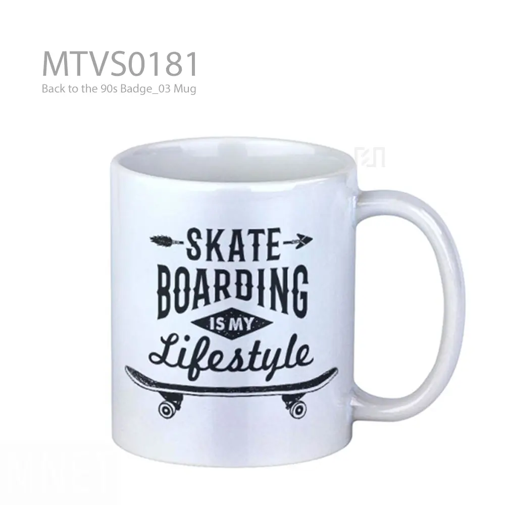 Back to the 90s Badge_03 Mug