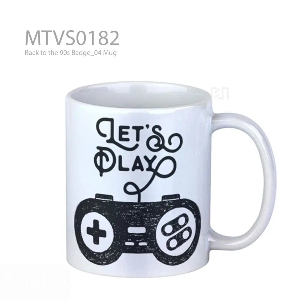 Back to the 90s Badge_04 Mug