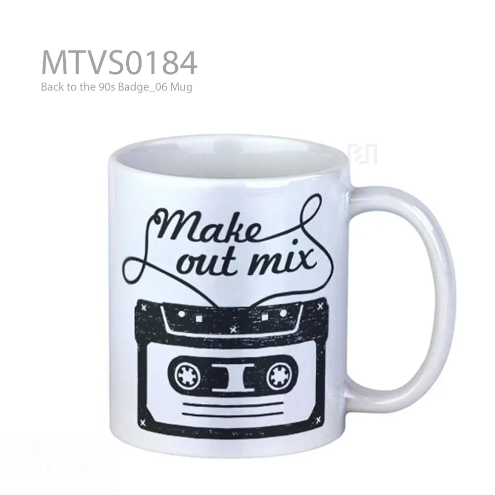 Back to the 90s Badge_06 Mug