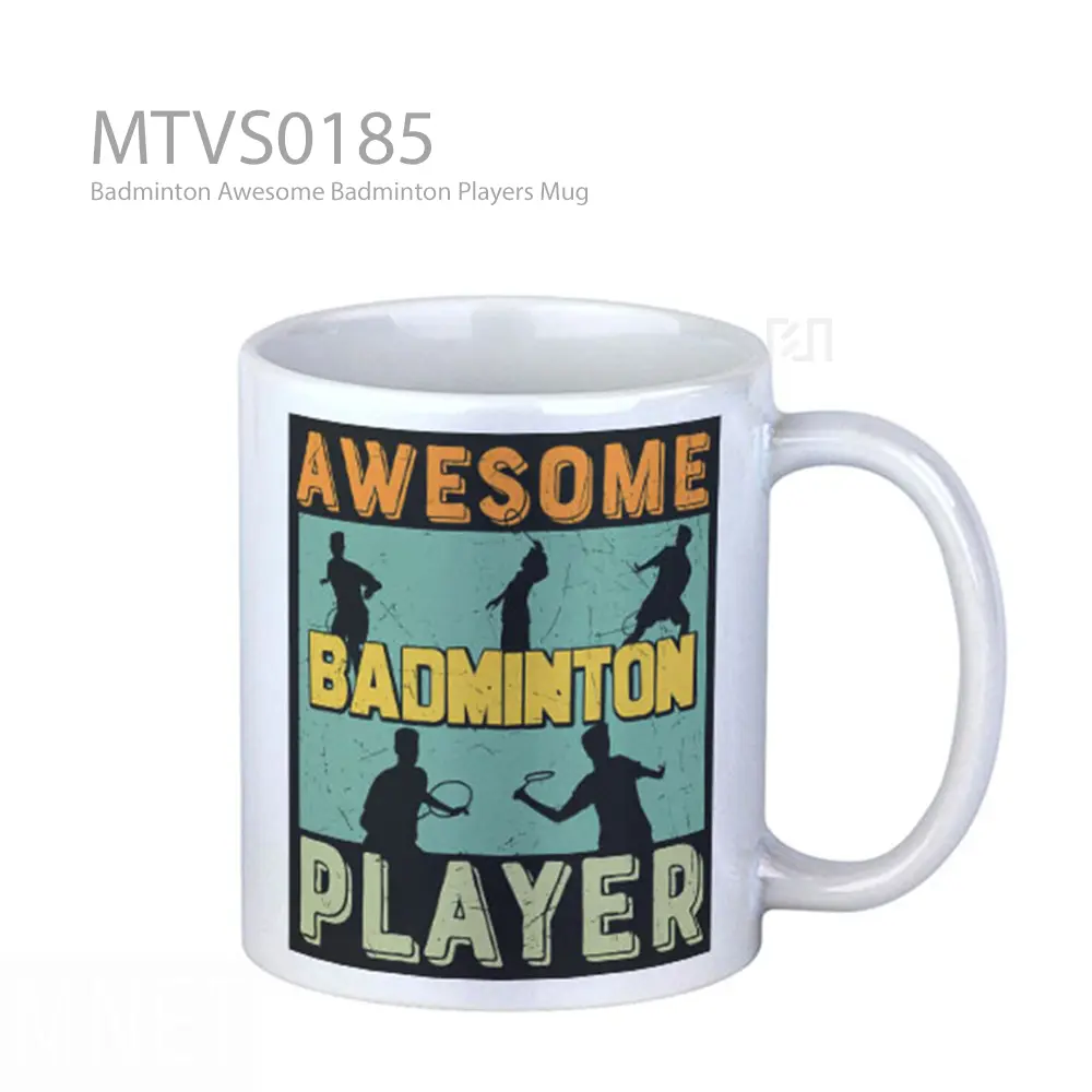 Badminton Awesome Badminton Players Mug