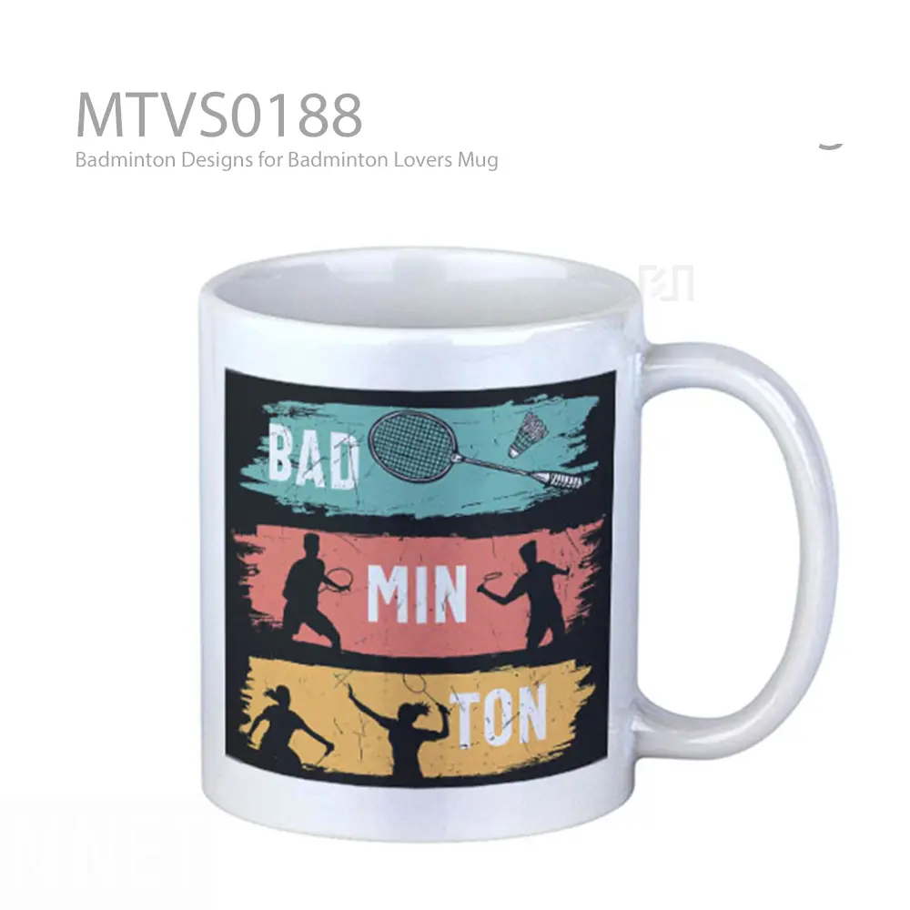 Badminton Designs for Badminton Lovers Mug