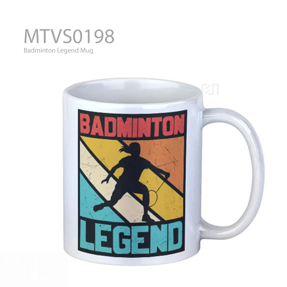 Badminton Legend Mug