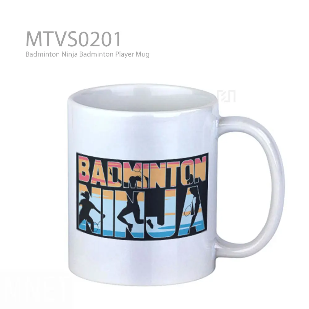 Badminton Ninja Badminton Player Mug