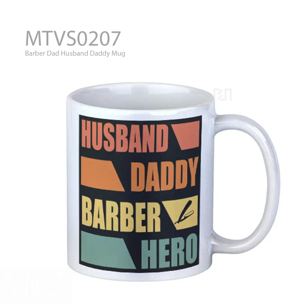 Barber Dad Husband Daddy Mug