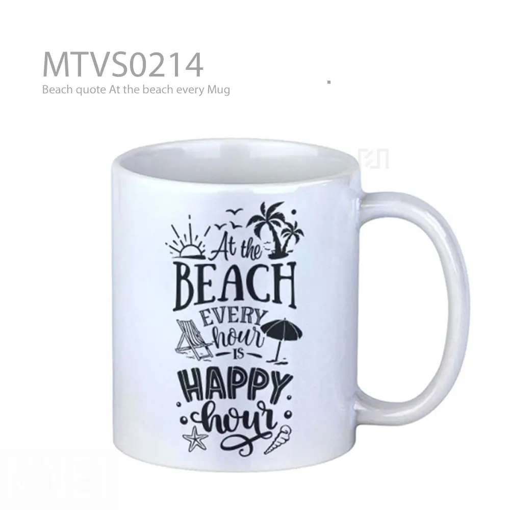 Beach quote At the beach every Mug