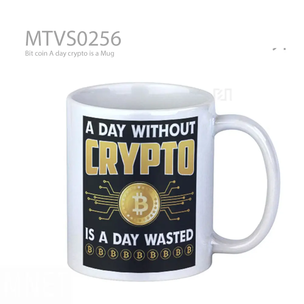 Bit coin A day crypto is a Mug