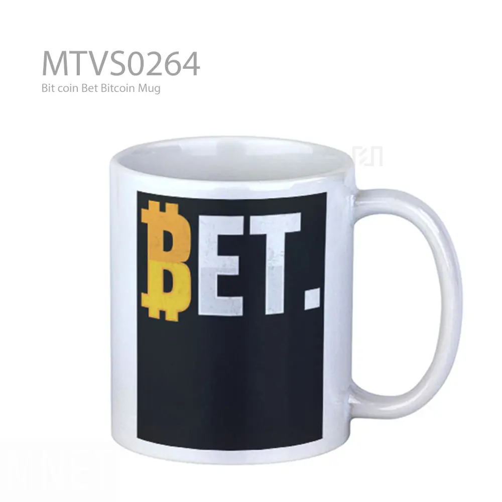 Bit coin Bet Bitcoin Mug