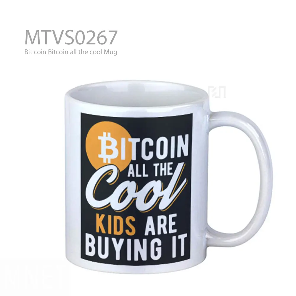 Bit coin Bitcoin all the cool Mug