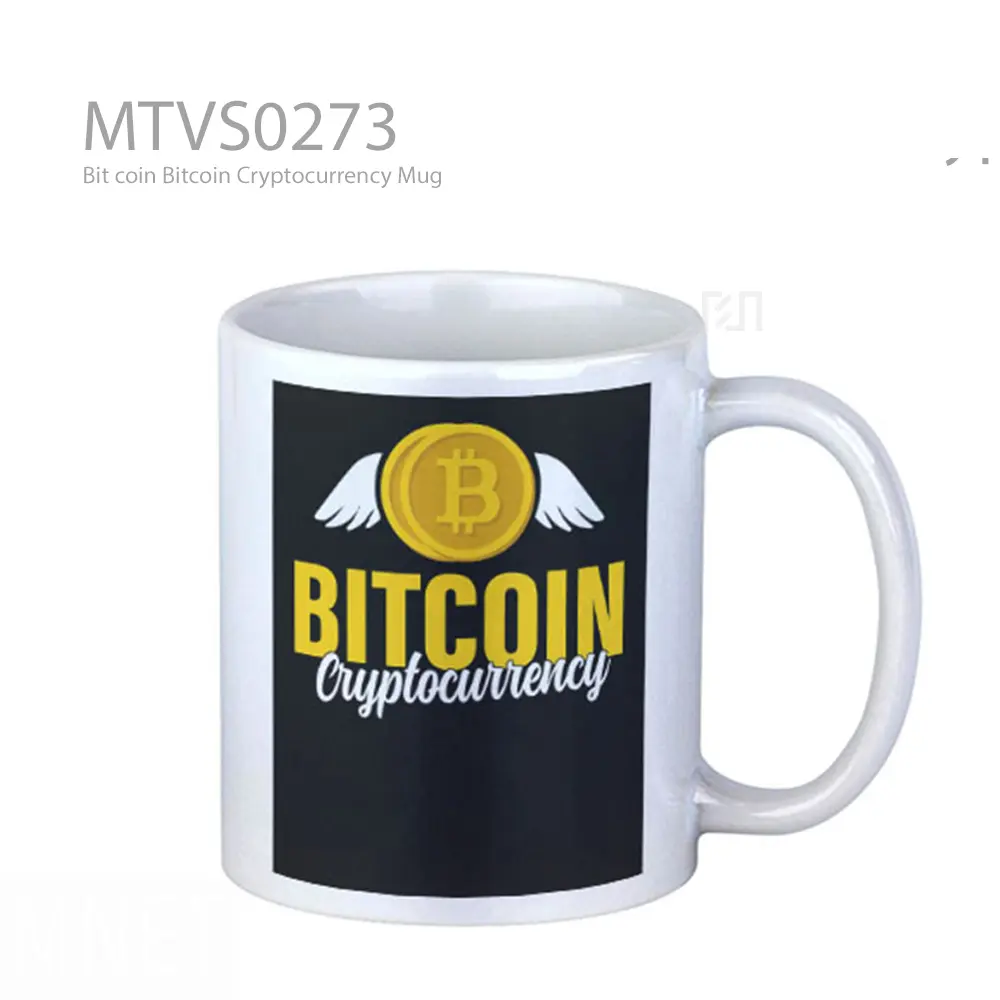 Bit coin Bitcoin Cryptocurrency Mug